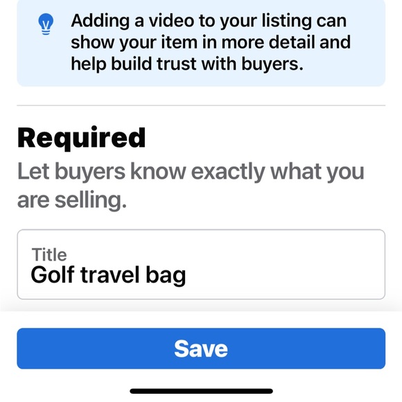 Large golf travel bag - airline approved